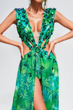Jenny Jungle Maxi Dress - Green