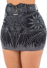 Coachella Rhinestone Mini Skirt - 7 Colors