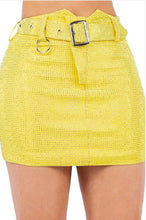 Sisi Rhinestone Mini Skirt - 8 Colors
