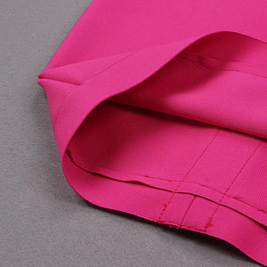 Alice Hot Pink Bandage Dress
