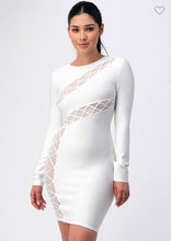 Zendaya Bandage Dress - White only