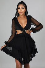Tulum Mini Dress - Black